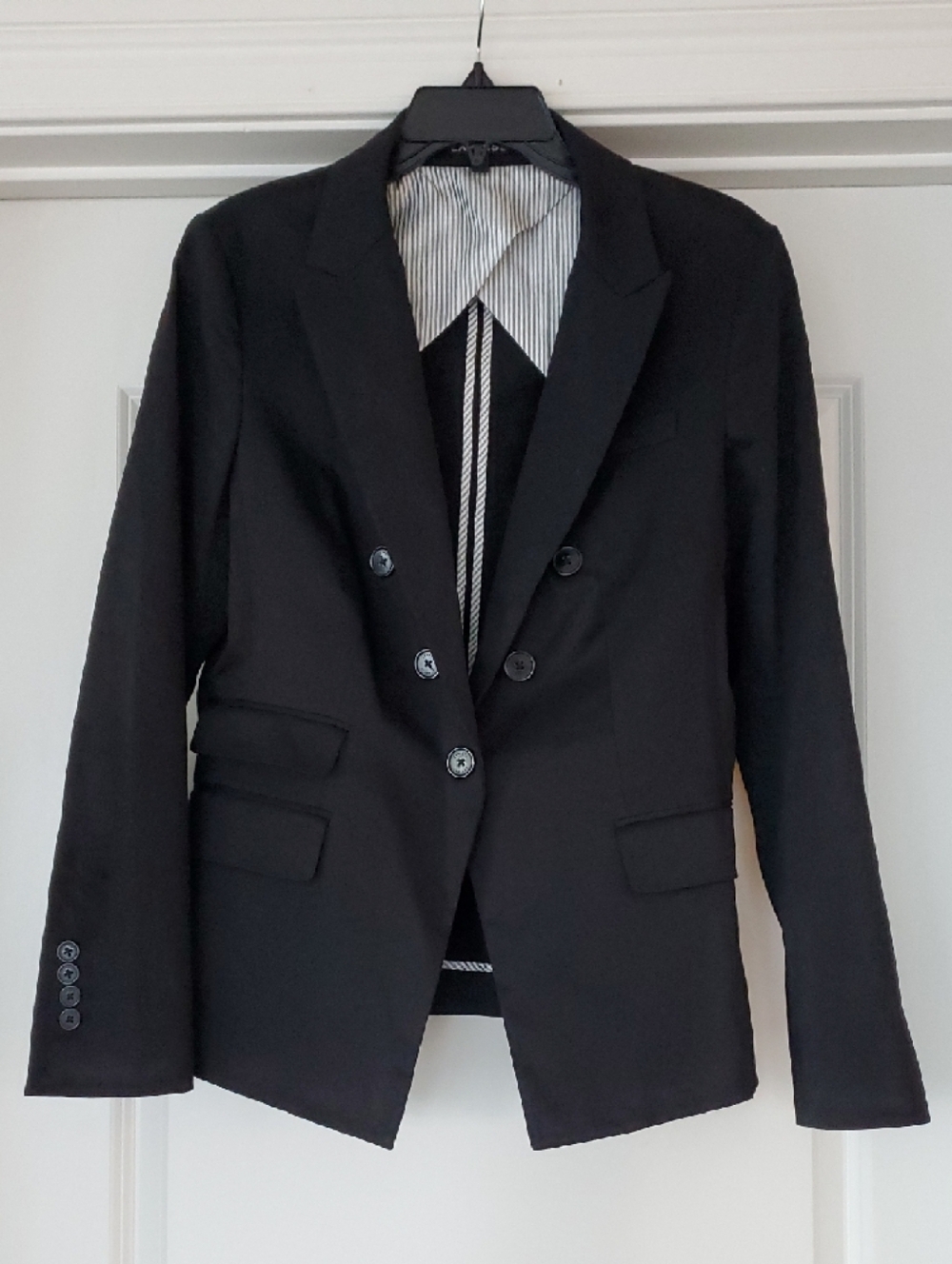 Express Black Double-Breasted Women's Blazer